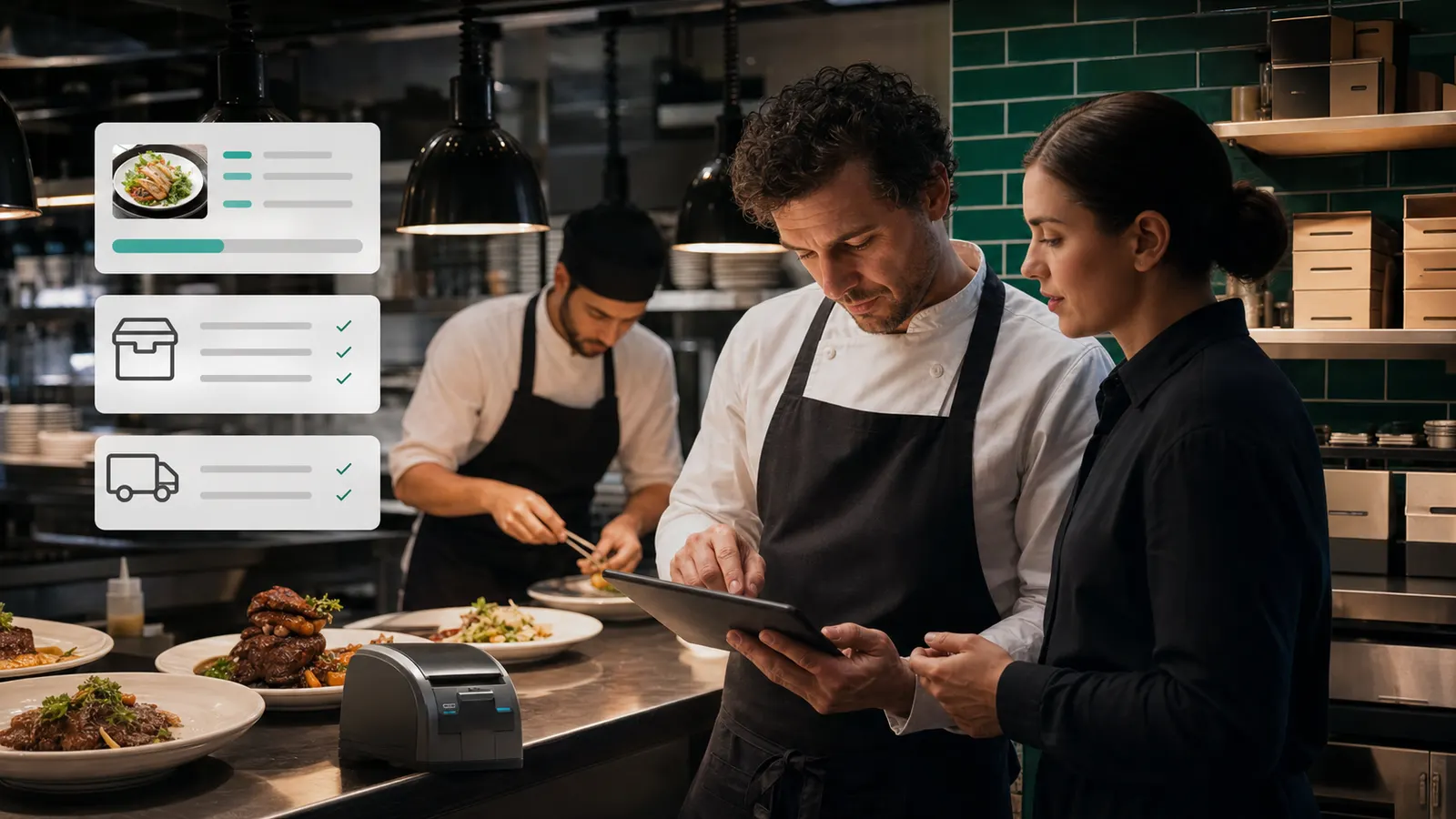 Inntally kitchen operations and compliance checks